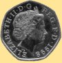 50 Pence 1998 (Vorderseite)
