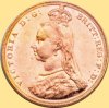 1 Sovereign Jubilee Coinage Vorderseite