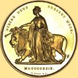 Rckseite des 5 Pound-Sovereign von 1839