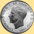 Sovereign unter Eduard VIII (Vorderseite)