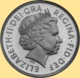 Vorderseite des 5 Pound-Sovereign von 1998