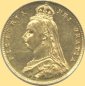 Half Sovereign Jubilee Coinage (Vorderseite)