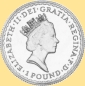 1 Pound Britannia 1997 (Vorderseite)